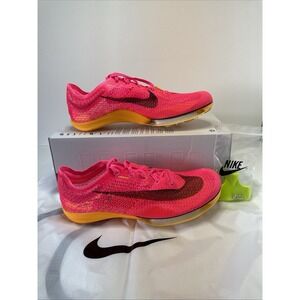Nike Men's 12 Air Zoom Victory Track & Field Distance Spikes Pink CD4385-600 NEW